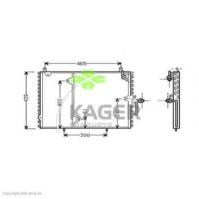 94-5191 KAGER Air Conditioning Compressor, air conditioning