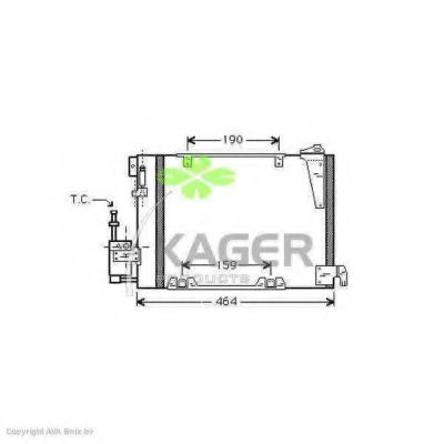 94-5259 KAGER Compressor, air conditioning