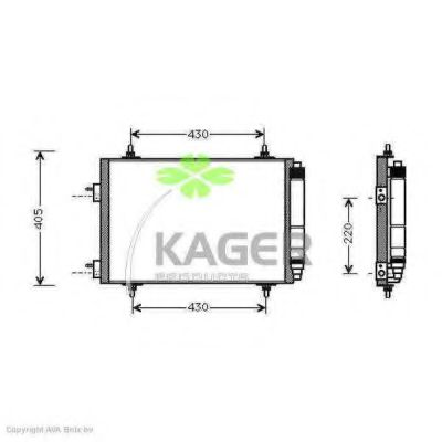 94-5295 KAGER Compressor, air conditioning