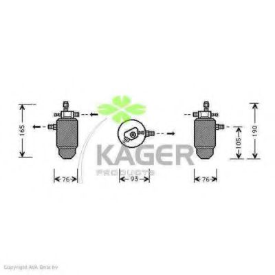 94-5300 KAGER Compressor, air conditioning