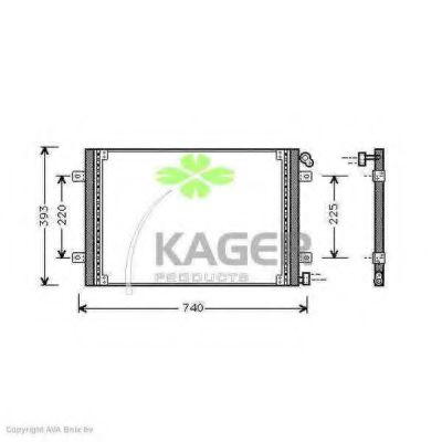 94-5317 KAGER Compressor, air conditioning
