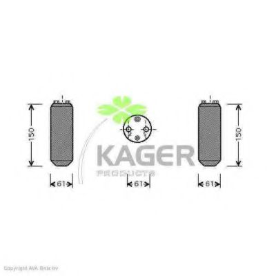 94-5448 KAGER Air Conditioning Compressor, air conditioning