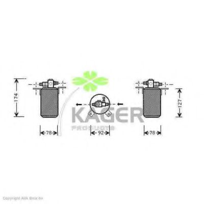 94-5463 KAGER Compressor, air conditioning