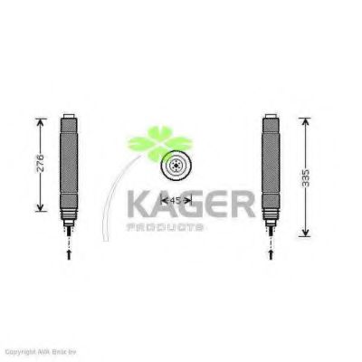 94-5466 KAGER Compressor, air conditioning