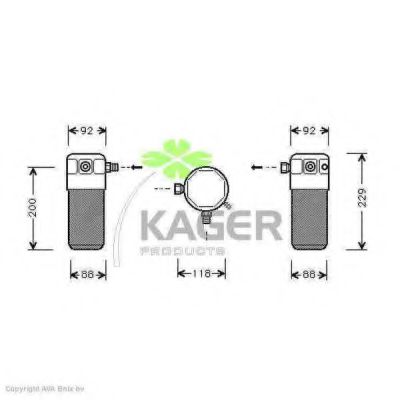 94-5487 KAGER Dryer, air conditioning