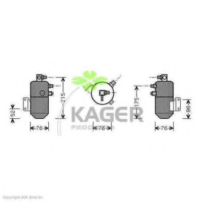 94-5490 KAGER Compressor, air conditioning