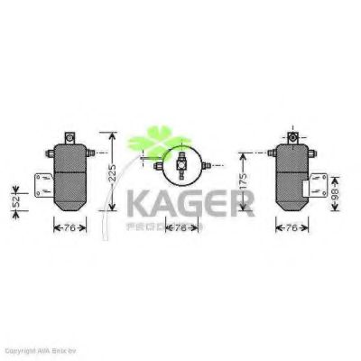 94-5491 KAGER Compressor, air conditioning