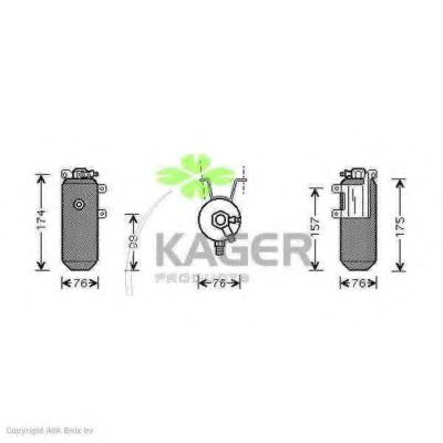 94-5495 KAGER Dryer, air conditioning
