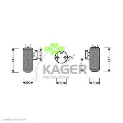 94-5527 KAGER Compressor, air conditioning