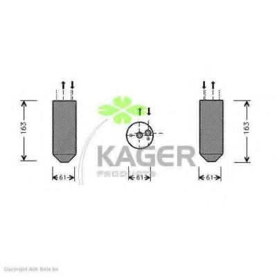 94-5536 KAGER Dryer, air conditioning