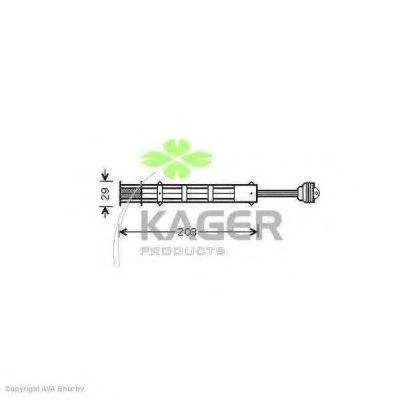 94-5575 KAGER Compressor, air conditioning