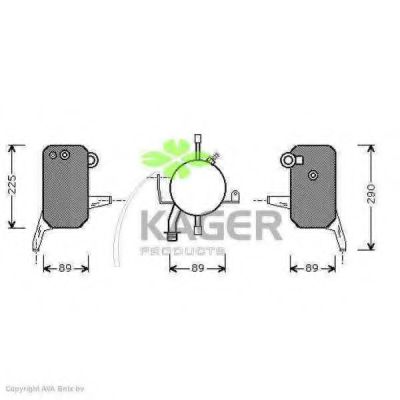 94-5583 KAGER Dryer, air conditioning