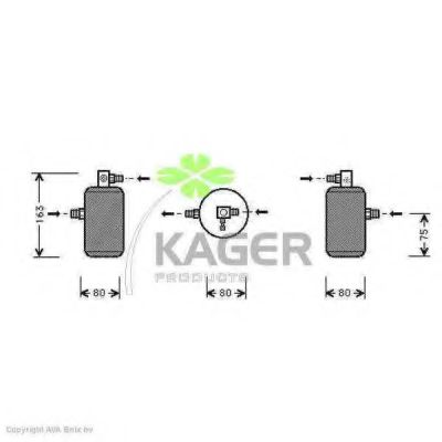 94-5608 KAGER Compressor, air conditioning