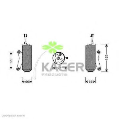 94-5610 KAGER Compressor, air conditioning