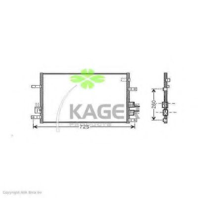 94-5778 KAGER Compressor, air conditioning