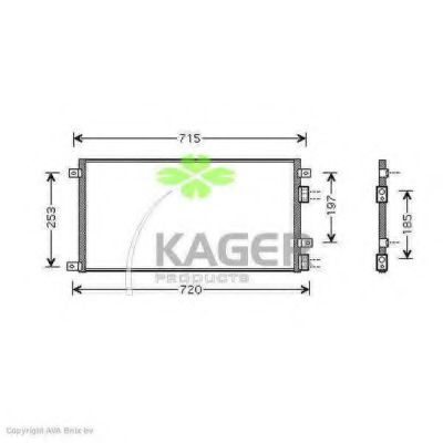 94-5949 KAGER Oil Filter