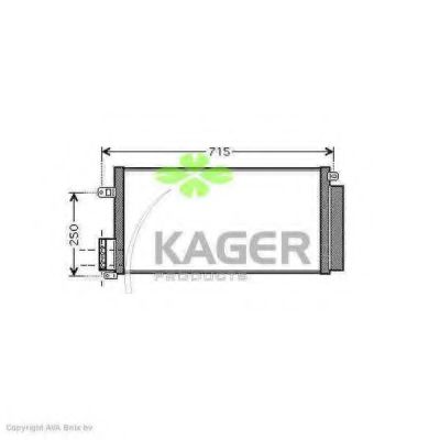 94-6006 KAGER Suspension Suspension Kit, coil springs