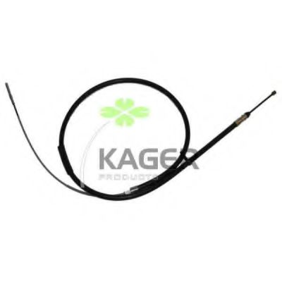19-1389 KAGER Тормозная система Трос, стояночная тормозная система