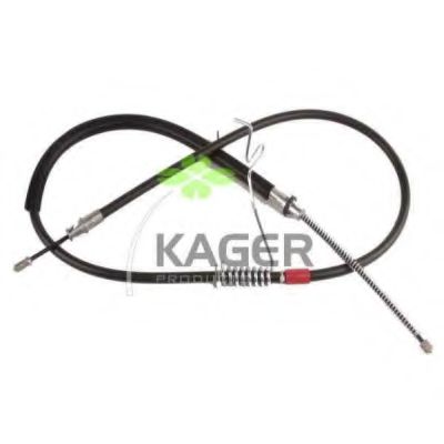 19-1445 KAGER Brake System Cable, parking brake