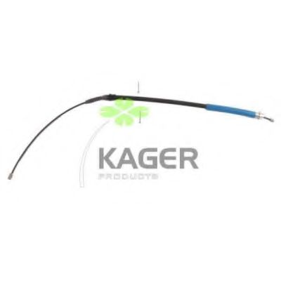 19-1631 KAGER Brake System Cable, parking brake