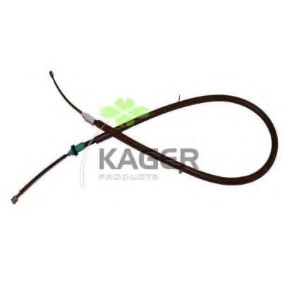 19-1634 KAGER Brake System Cable, parking brake