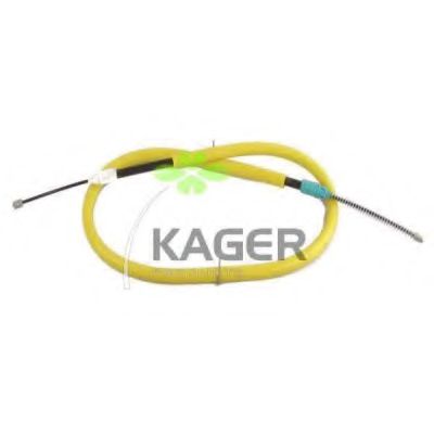 19-1643 KAGER Brake System Cable, parking brake