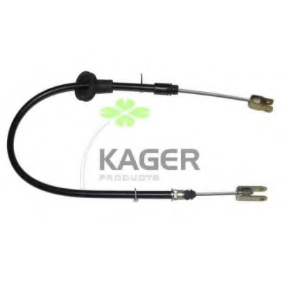 19-1659 KAGER Brake System Cable, parking brake