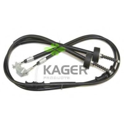 19-1734 KAGER Brake System Cable, parking brake