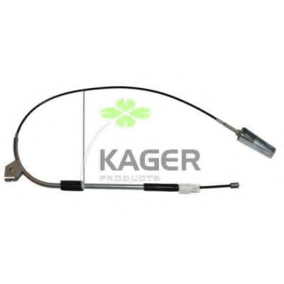 19-1758 KAGER Brake Pad Set, disc brake