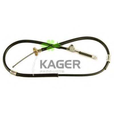 19-1670 KAGER Brake System Cable, parking brake