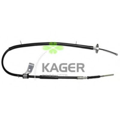 19-0828 KAGER Brake System Cable, parking brake