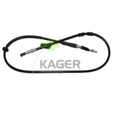 19-6117 KAGER Brake System Cable, parking brake