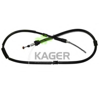 19-6157 KAGER Cable, parking brake