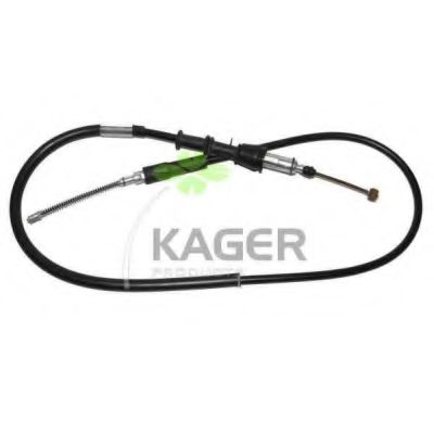 19-6178 KAGER Brake System Cable, parking brake