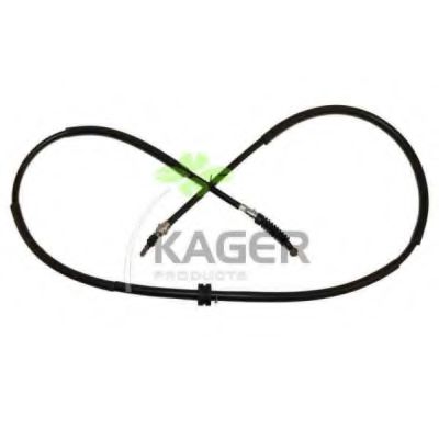 19-6220 KAGER Brake System Cable, parking brake