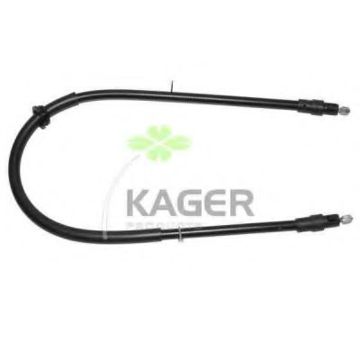19-6257 KAGER Brake System Cable, parking brake