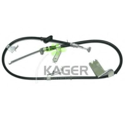 19-6362 KAGER Brake System Cable, parking brake