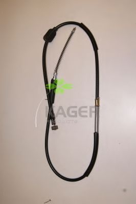 19-6365 KAGER Brake System Cable, parking brake