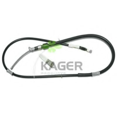 19-6502 KAGER Brake System Cable, parking brake