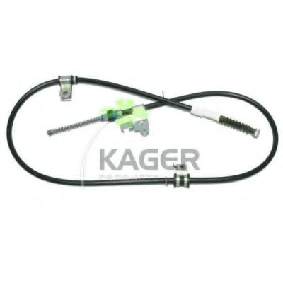 19-6505 KAGER Brake System Cable, parking brake
