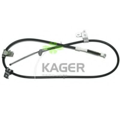 19-6519 KAGER Brake System Cable, parking brake