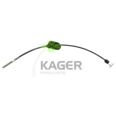 19-6525 KAGER Brake System Cable, parking brake