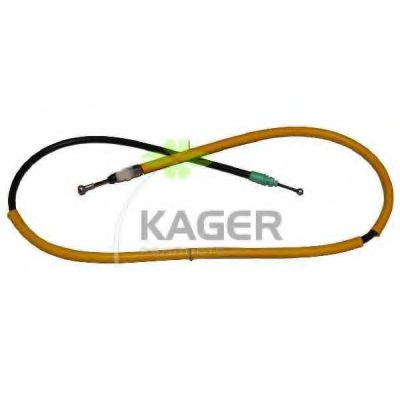 19-6432 KAGER Cable, parking brake