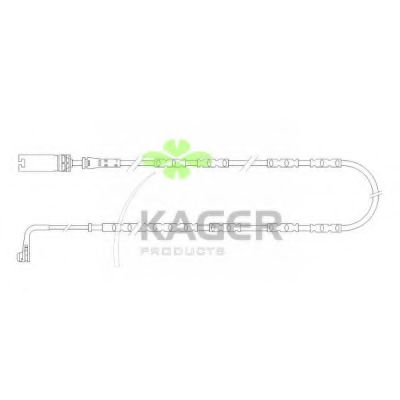 35-3057 KAGER Exhaust System Holder, exhaust system