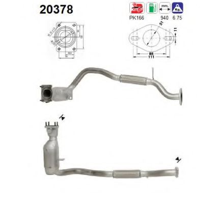 20378 AS Ignition System Ignition Coil Unit