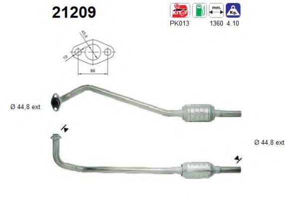 21209 AS Joint Kit, drive shaft
