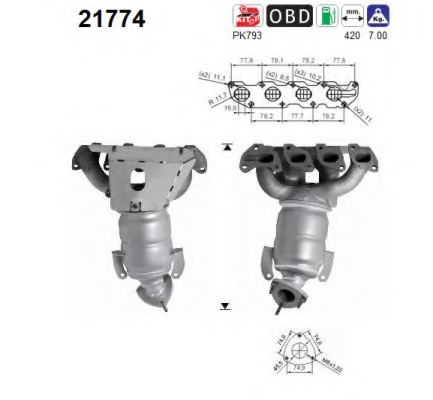 21774 AS Cooling System Water Pump