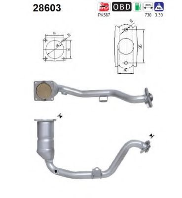 28603 AS Cooling System Thermostat, coolant