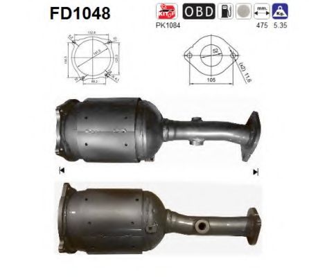 FD1048 AS Expansion Valve, air conditioning