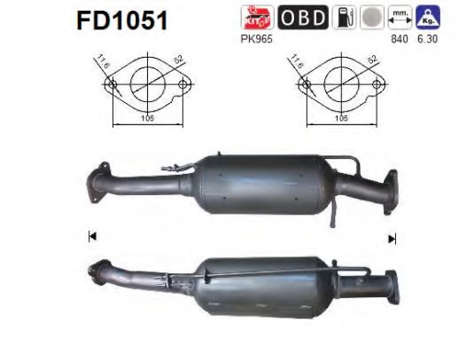 FD1051 AS Expansion Valve, air conditioning